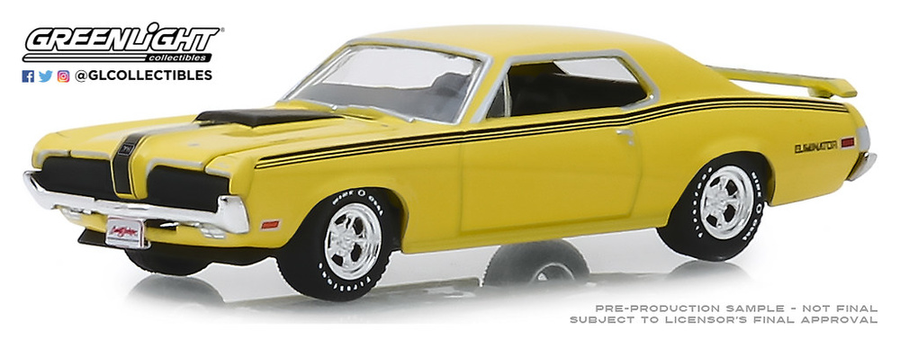 Mercury Cougar Eliminator 428 CJ (Lote nº 2048) (1970) Greenlight 37180A 1/64 