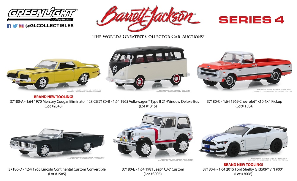Mercury Cougar Eliminator 428 CJ (Lote nº 2048) (1970) Greenlight 37180A 1/64 