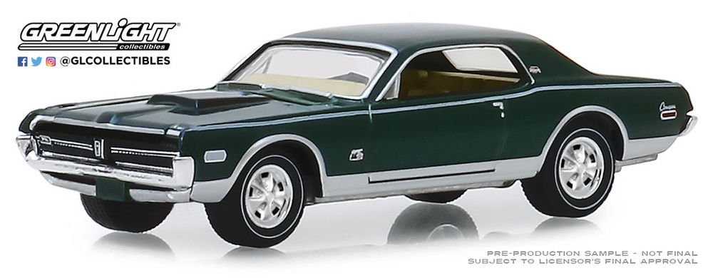 Mercury Cougar XR-7 GT-E 428 Cobra Jet (1968) Greenlight 28000A 1/64 