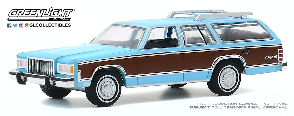 Mercury Grand Marquis Colony Park (1983) Greenlight 29990F 1/64 