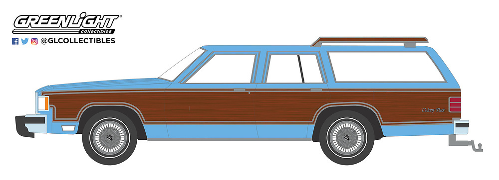 Mercury Grand Marquis Colony Park (1983) Greenlight 29990F 1/64 
