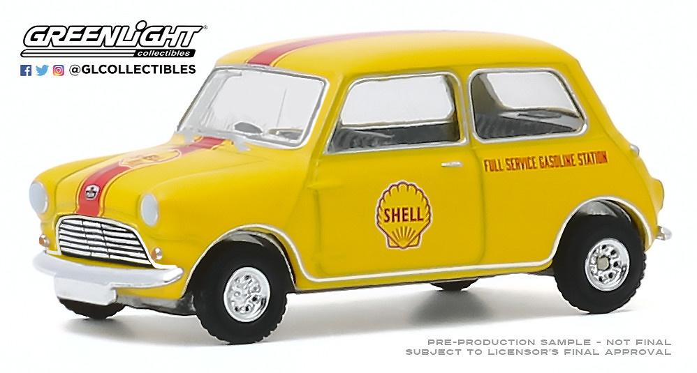 Mini Austin Seven - Shell Oil (1959) Greenlight 41110A 1/64 