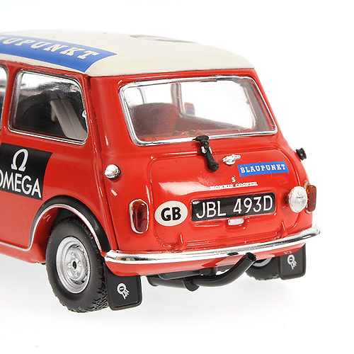 Mini Cooper 1275S MK I Rally 1000 Lagos nº 45 Maekinen/Keskitalo (1966) Minichamps 400661345 1/43 