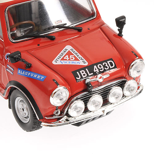 Mini Cooper 1275S MK I Rally 1000 Lagos nº 45 Maekinen/Keskitalo (1966) Minichamps 400661345 1/43 