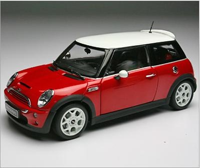 Mini Cooper S Rojo Kyosho 08555R 1/18 