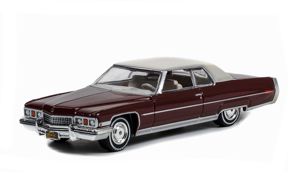 Miniatura Cadillac Sedan deVille pelicula Rocky (1976) Greenlight 44950A escala 1/64 