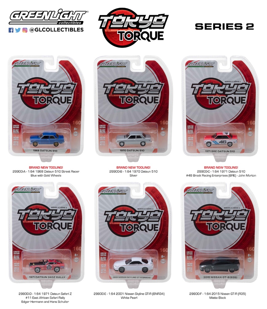 Tokyo Torque Series 2 Greenlight 29900 1/64 