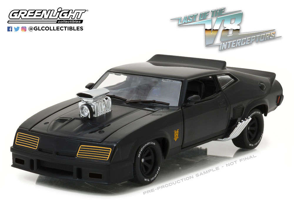 Miniatura Ford Falcon XB pelicula Mad max - Last of the V8 Interceptors Greenlight 84051 escala 1/24 