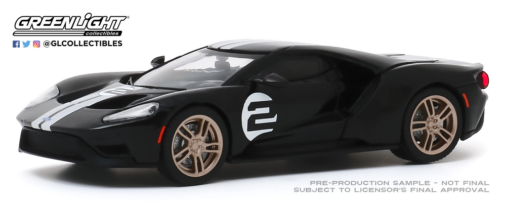 Miniatura Ford GT 66 Heritage Edition 2 Greenlight 86178 escala 1/43 