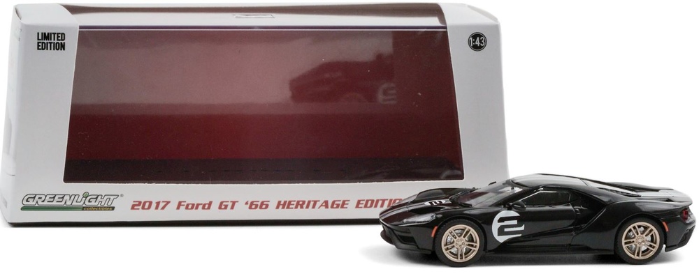 Miniatura Ford GT 66 Heritage Edition 2 Greenlight 86178 escala 1/43 
