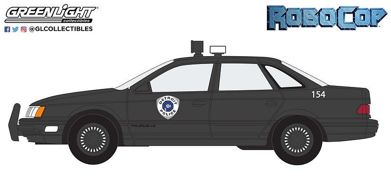 Ford Taurus LX - Robocop (1986) Greenlight 44940D 1/64 
