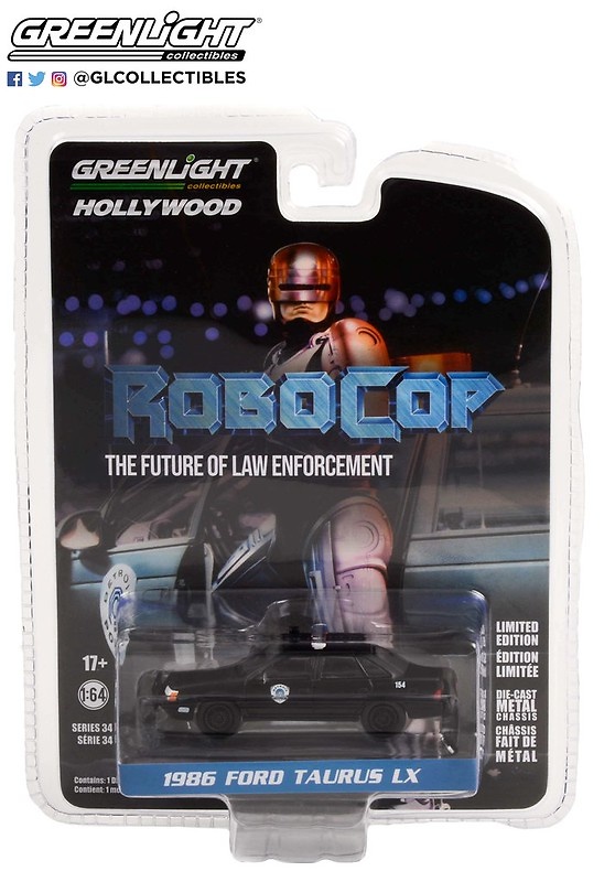 Ford Taurus LX - Robocop (1986) Greenlight 44940D 1/64 