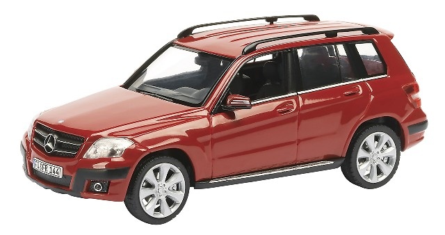 Miniatura Mercedes Benz GLK (2009) Schuco 07246 escala 1/43 Rojo 4 X 4 