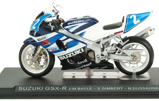 Suzuki GSX-R nº 2 J.M. Bayle - S. Gimbert - N. Dussauge () Altaya 0000 1/24 