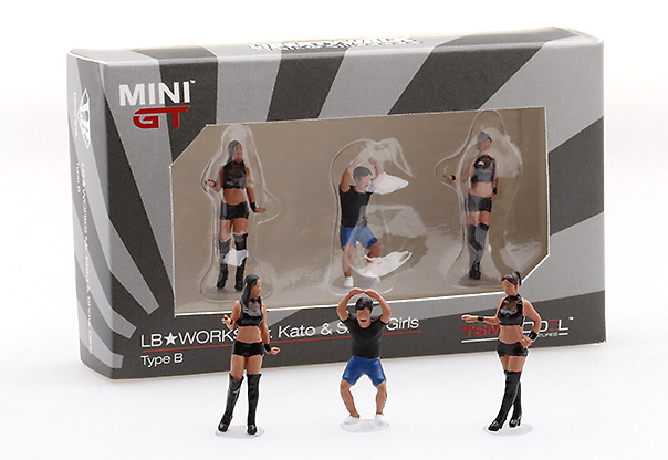 Mr. Kato & Show Girls Tipo B TSM Model MGTAC05 1/64 