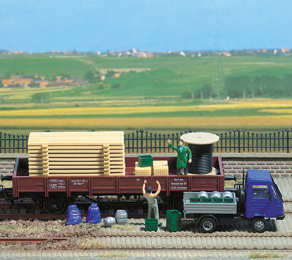 Multicar Volquete Verde Busch 1/87 