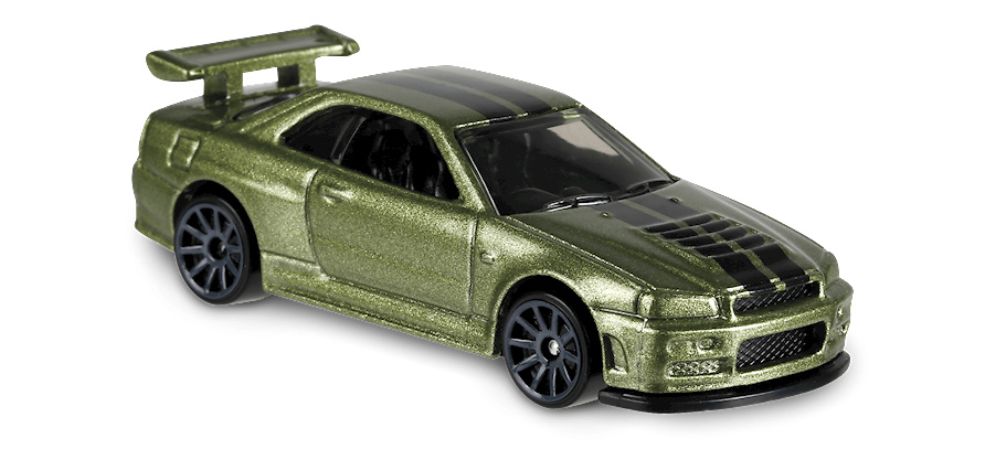 Nissan Skyline GT-R -R34-(1999) Hot Wheels FYC52 1/64 