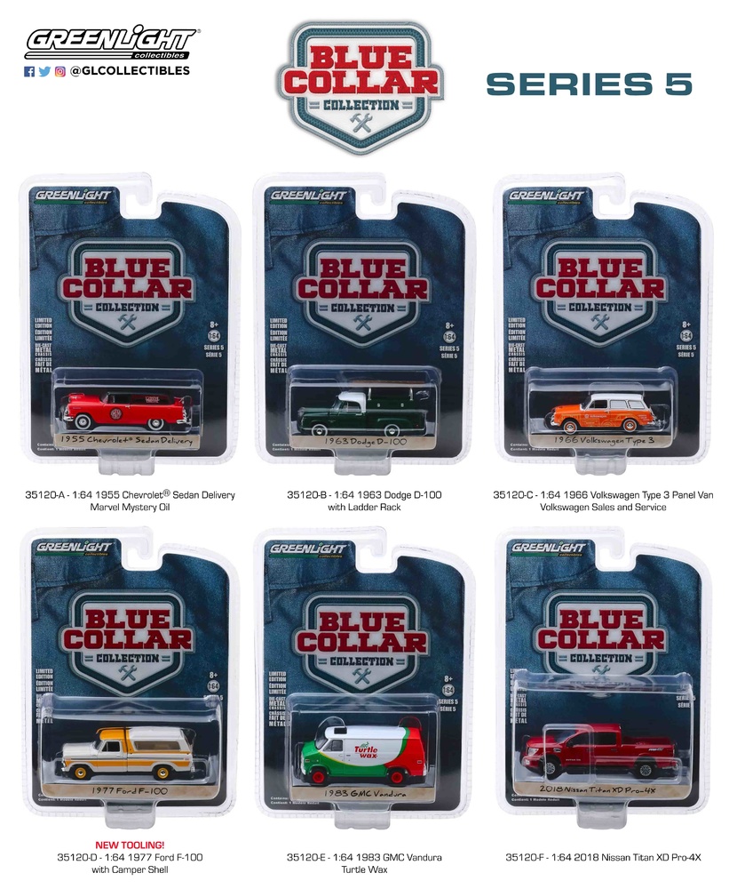 35120 1:64 Blue Collar Collection Series 5 