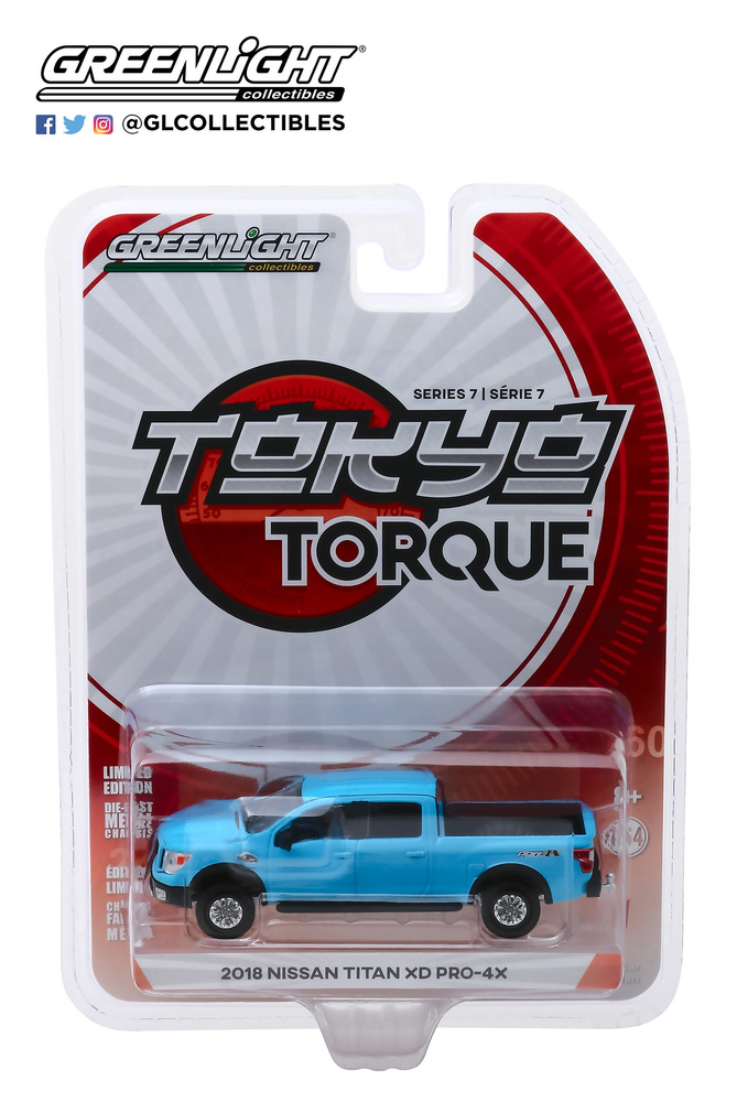 Nissan Titan XD Pro-4X (2018) Greenlight 47050F 1/64 