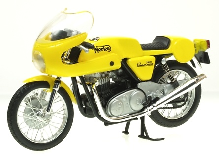 Norton 750 Commando Café Racer Solido 84035 1/18 