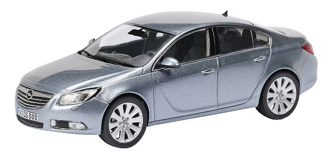 Opel Insignia Limousine (2008) Schuco 1/43 Azul Claro Metalizado 