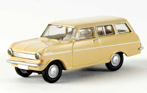 Opel Kadett A Caravan (1965) Drummer-Brekina 1/87 Beige 