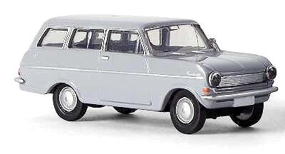 Opel Kadett A Caravan (1965) Drummer-Brekina 1/87 Gris 