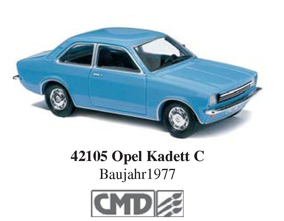 Opel Kadett C Serie CMD (1973) Busch 42105 1/87 