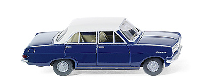 Opel Rekord A (1963) Wiking 1/87 Azul Techo Blanco 