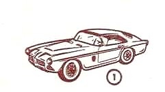 Pegaso Sport Z-103 Mini-Cars 001 1/87 