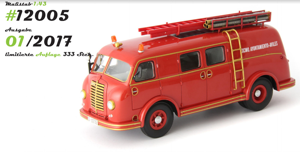 Pegaso Z-203 mofletes (1956) Autocult 12005 1/43 
