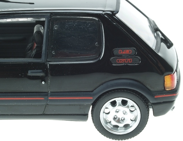 Minichamps 400112301 Peugeot 205 GTI Negro (1990) Minichamps 1/43