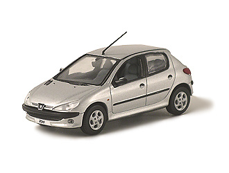 Peugeot 206 (1998) 5p. Norev 472641 1/43 