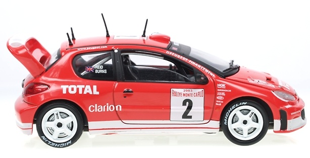 Peugeot 206 WRC Monte Carlo (2003) Solido 20840 1/43 