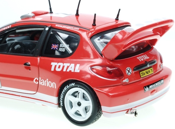 Peugeot 206 WRC Monte Carlo (2003) Solido 20840 1/43 