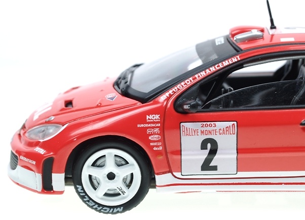 Peugeot 206 WRC Monte Carlo (2003) Solido 20840 1/43 