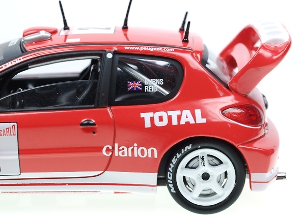 Peugeot 206 WRC Monte Carlo (2003) Solido 20840 1/43 