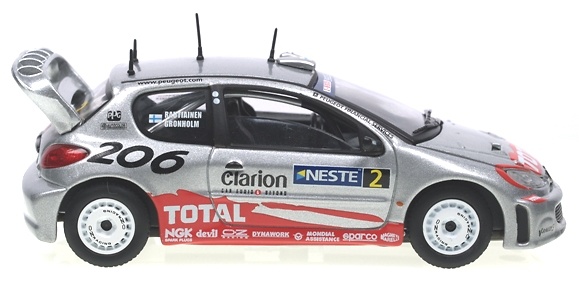 Peugeot 206 WRC R. Finlandia (2002) Solido 20839 1/43 