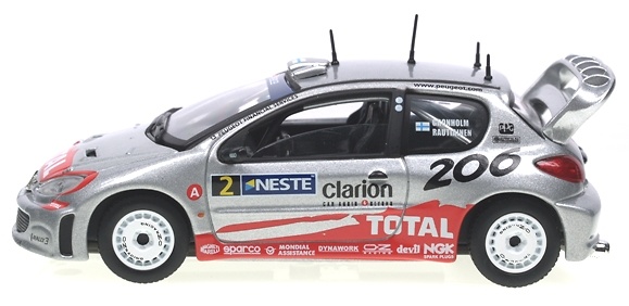 Peugeot 206 WRC R. Finlandia (2002) Solido 20839 1/43 
