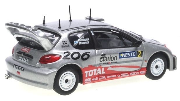 Peugeot 206 WRC R. Finlandia (2002) Solido 20839 1/43 