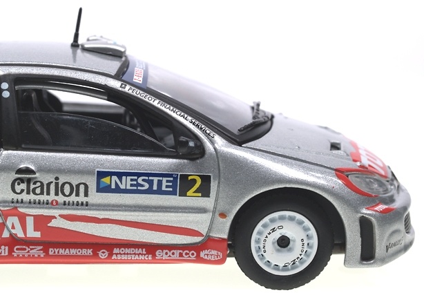 Peugeot 206 WRC R. Finlandia (2002) Solido 20839 1/43 