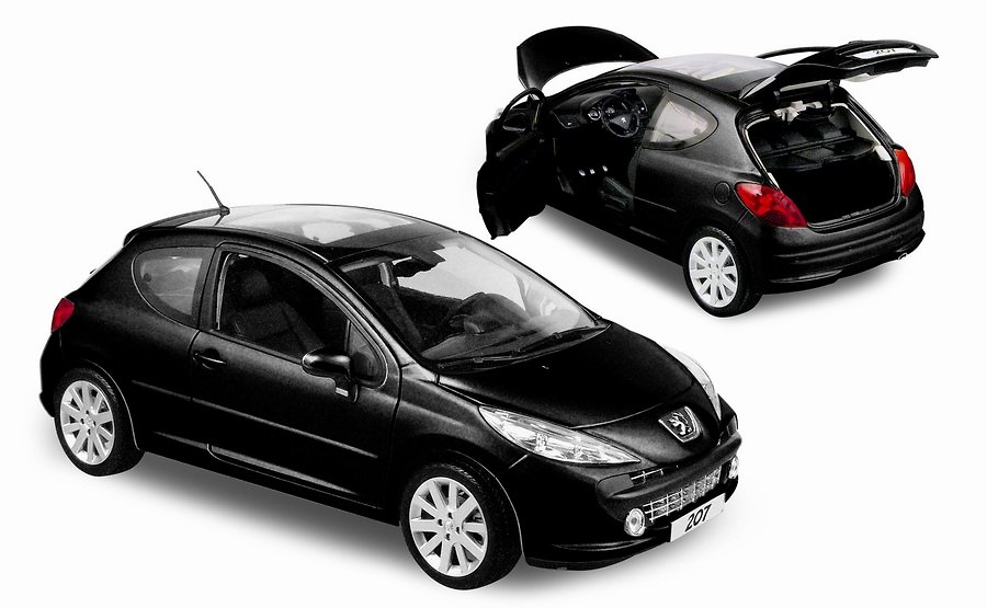 Peugeot 207 3 p. (2006) Norev 184768 1/18 