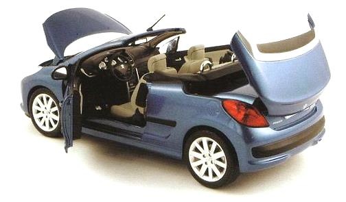 Peugeot 207 CC (2007) Norev 184765 1/18 