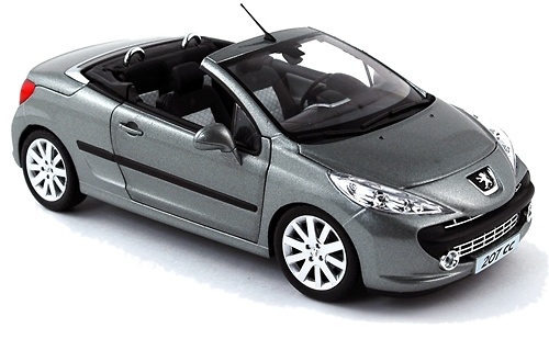 Peugeot 207 CC Roland Garros (2008) Norev 1/18 