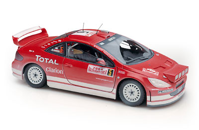 Peugeot 307 WRC Monte Carlo nieve Solido 1/18 