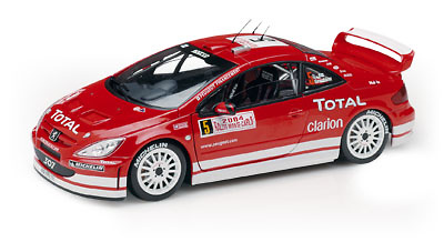 Peugeot 307 WRC Monte Carlo nieve Solido 1/18 