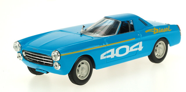 Peugeot 404 diesel Caza Records (1965) 474442 Norev 1/43 