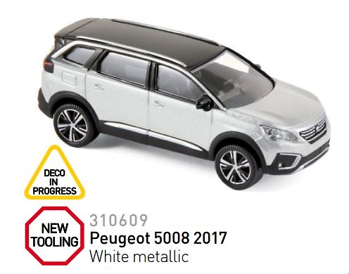 Peugeot 5008 (2017) Norev 310609 1/64 