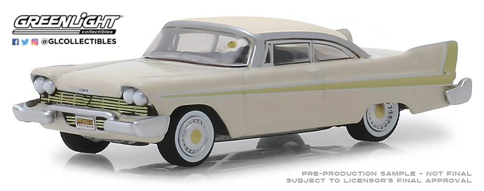 Plymouth Fury Golden Beige (Kissimmee) 1958 Greenlight 37170B 1/64 