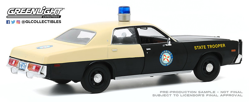 Plymouth Fury - Patrulla de Florida (1978) Greenlight 85512 1/24 